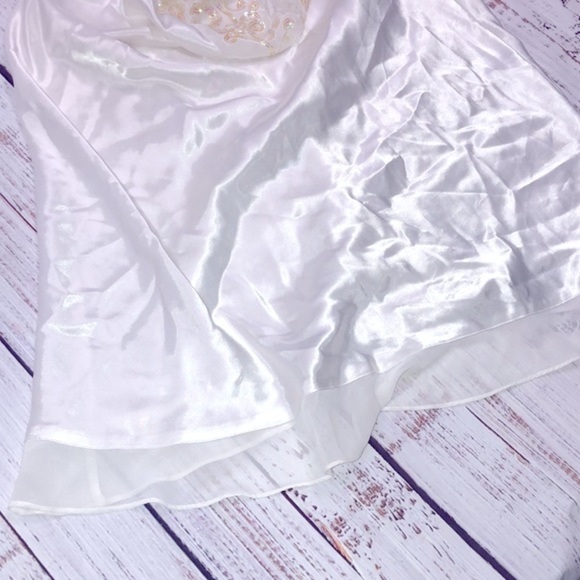 Vintage silk night slip size large - Picture 5 of 7